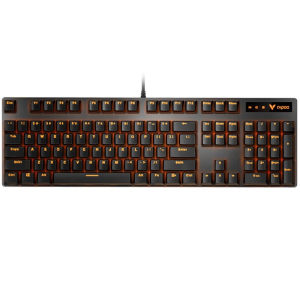 Rapoo 雷柏 V500PRO 混光机械键盘 游戏键盘 茶轴 89元