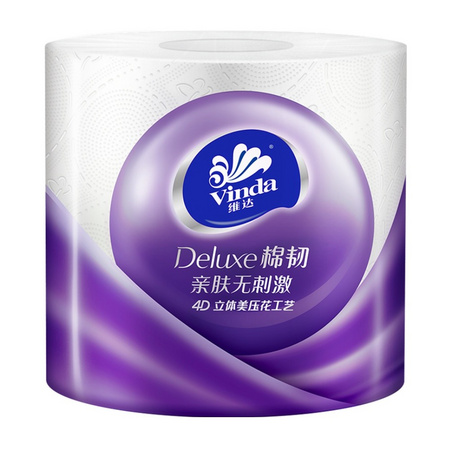 Vinda 维达 卷纸 4层*150g*单卷（138*104mm）
