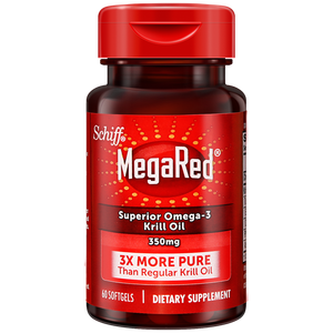 美国产 MegaRed 南极磷虾油胶囊 60粒 通血管降三高