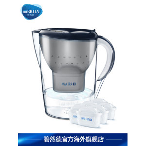 德国原装 碧然德 Brita 海洋系列净水壶2.4L 带7枚滤芯
