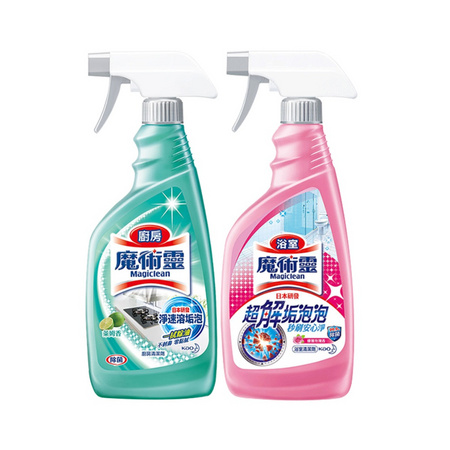 88VIP：KAO 花王 魔术灵 厨房浴室清洁剂组合 500ml*2瓶装
