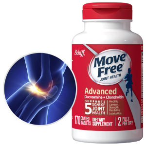 美国产 维骨力MoveFree 红盒软骨素 170粒 关节疼首选