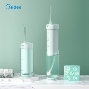 美的 伸缩便捷款 冲牙器 专利重力球设计