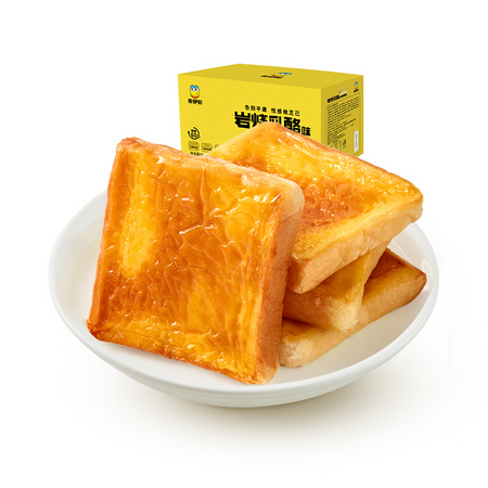 聚划算百亿补贴：LYFEN 来伊份 岩烧乳酪吐司面包 500g