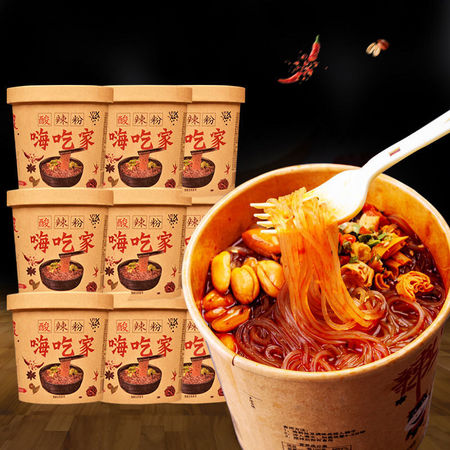 四小姐 酸辣粉102g*6桶装