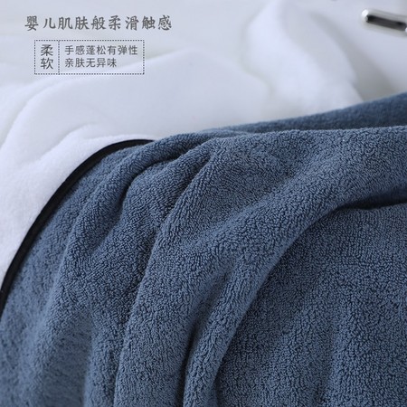 su:m37° 苏秘37° 呼吸37度 珊瑚绒浴巾 60*120cm