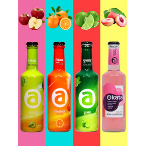 AK-47 Okata阿卡塔 果汁鸡尾酒 275ml*4瓶装 3°微醺 19元包邮