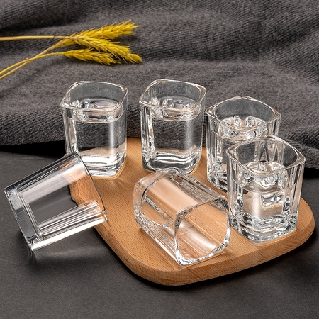 ZoiKou 象扣 玻璃白酒杯 65ml*6