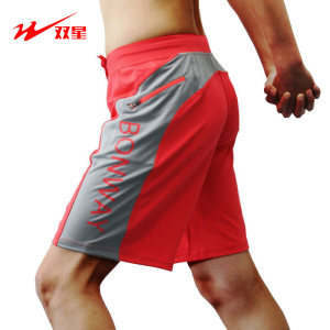 双星 男士 速干 五分运动短裤