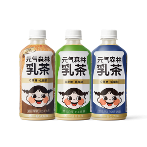 元气森林 0蔗糖低脂肪乳茶450ml*12瓶
