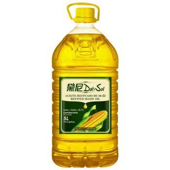 PLUS会员：DalySol 黛尼 压榨一级玉米胚芽油 5L