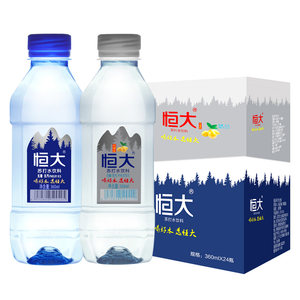 恒大 苏打水 360ml*24瓶/箱