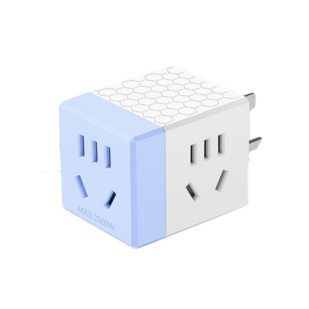 慈慈 CC-Q02 创意魔方一转三插头