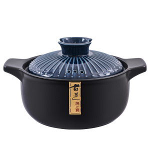 恒杉 耐高温家用砂锅炖锅 1L