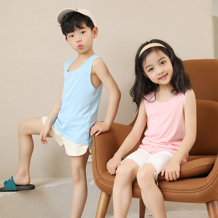 猴猴兔 夏季宝宝儿童无袖打底