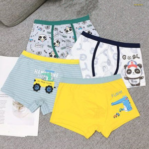 儿童纯棉内裤男童平角裤 4条