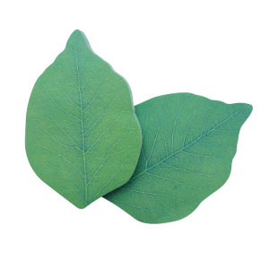 PLUS会员： 芬尚 wf-blt-092 创意树叶款可爱便利贴 便签纸