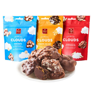 瑞士百年经典巧克力品牌 Frey CLOUDS 云朵果仁夹心巧克力 150g