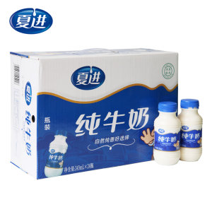 夏进 全脂纯牛奶 243ml*24瓶