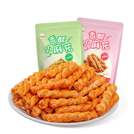 qinqin 亲亲 香酥小麻花 110g*2袋