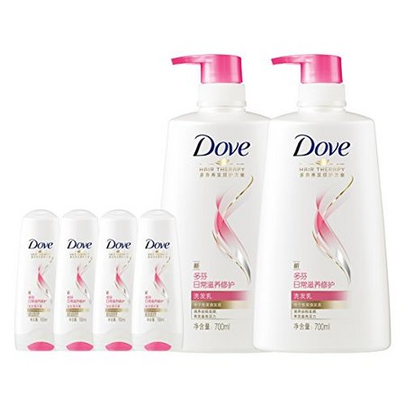 88VIP：Dove 多芬 滋养修护洗发水修护套装 (700ml*2+100ml*4)