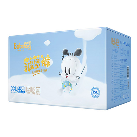 88VIP：BoBDoG 巴布豆 菠萝拉拉裤 XXL48片