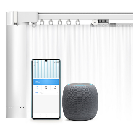 DOOYA 杜亚 DH6 电动智能窗帘电机+3米直轨+上门安装+调试