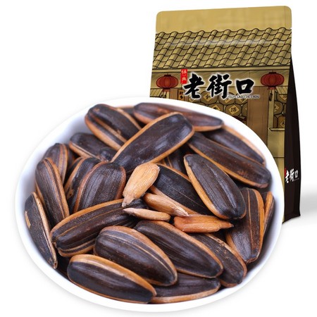 LAO JIE KOU 老街口 老街口 焦糖/山核桃味瓜子 500g*4袋