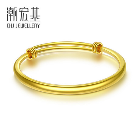 CHJ JEWELLERY 潮宏基 CD0001239100 女士黄金手镯 21.05g