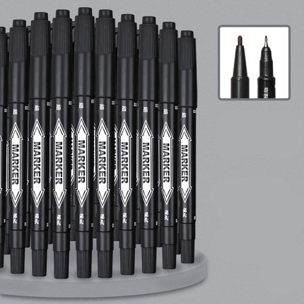 free horse 自由马 HO-130A 双头油性记号笔 10支 3色可选