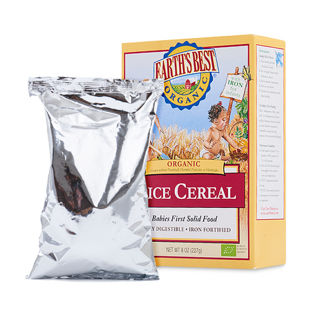 88VIP：EARTH'S BEST 世界最好 婴儿高铁大米粉 227g