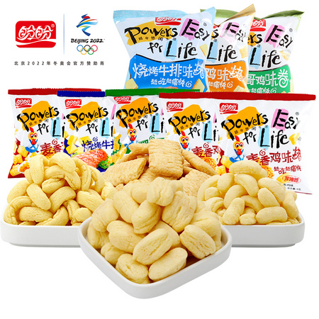 PANPAN FOODS 盼盼 麦香鸡味块 8g*20包+60g*3包 共23包