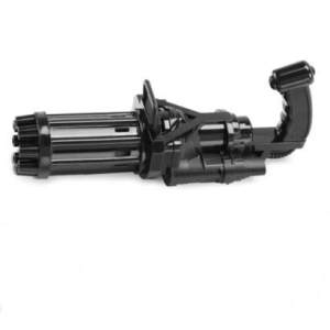 汇奇宝 电动 加特林8孔泡泡枪 黑色标配