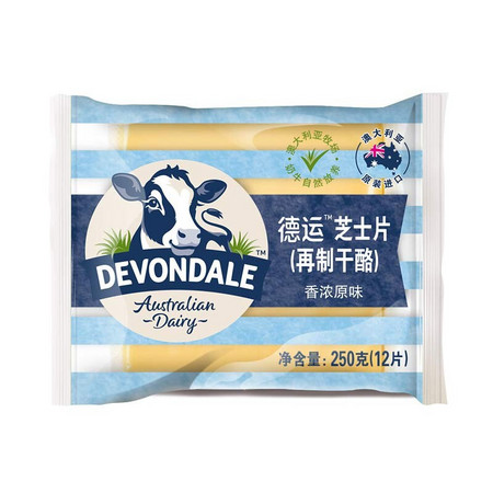 DEVONDALE 德运 奶酪芝士片 250g