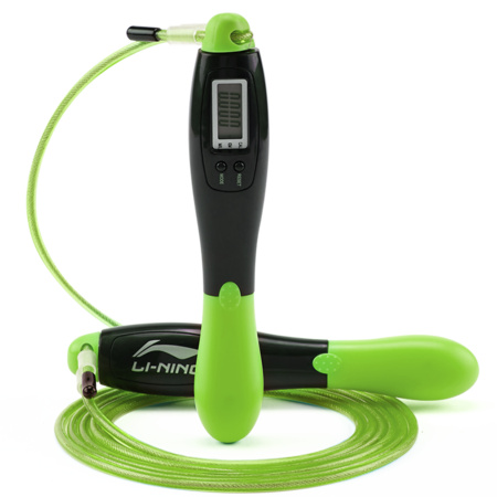 PLUS会员：LI-NING 李宁 LBDM780 专用钢丝跳绳