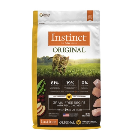 Instinct 百利 无谷鸡肉配方全价猫粮 11磅
