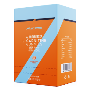 美国进口 肌肉科技 左旋肉碱软糖 90粒 加速燃脂 98元包邮