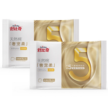 Suitsky 舒比奇 奢宠柔系列 拉拉裤 XL6片