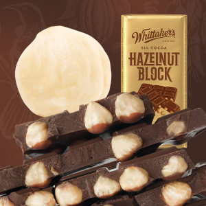 新西兰原装进口 Whittakers 扁桃仁牛奶巧克力 200g