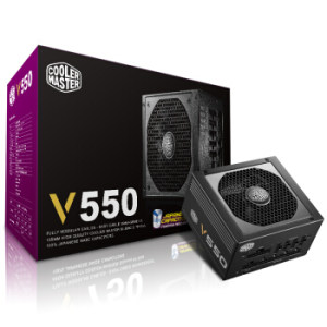 12点开始： COOLERMASTER 酷冷至尊 V550 额定550W 电源（80PLUS金牌、全模组）