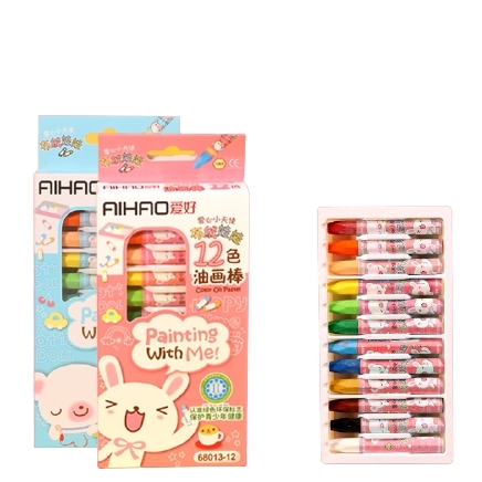 AIHAO 爱好 油画棒 12色