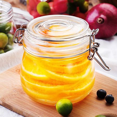 哲洋 密封玻璃罐 500ml