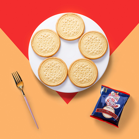 鲜呆这 鲜乳大饼 牛乳大饼 600g