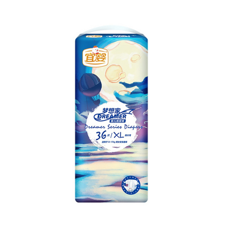 88VIP：宜婴 梦想家纸尿裤 XL36片