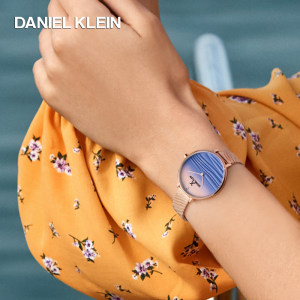 土耳其进口 Daniel Klein 蔚蓝海域简约时尚女表 199元包邮
