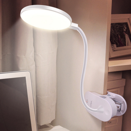 雅格 可夹充电款小台灯 3档调光