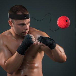 Leiskon 头戴式 搏击训练反应球 锻炼解压神器