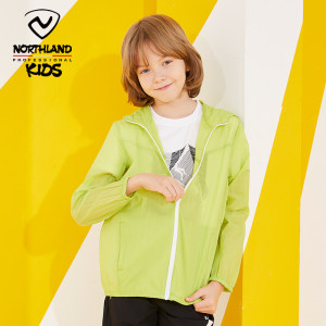 诺诗兰 儿童 防晒皮肤衣 防风防泼水