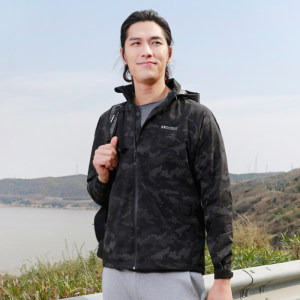 地球科学家 防水透湿5K/3K 男单层冲锋衣 雨天必备机能外套 160.1元包邮