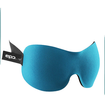 EPC 睡眠遮光眼罩 孔雀蓝